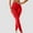 Red, variant on Lilgiuy Women's New Thread Seamless Tight High Waist Sports Yoga Pants for Beach