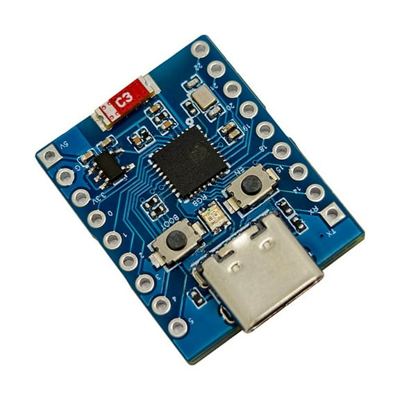 ESP32C6-TINY SuperMini Microcontroller Development Board Support WIFI Bluetooth with Onboard WS2812 ESP32-C6FH4