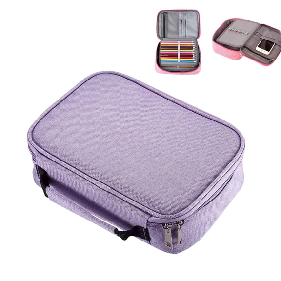 Big Capacity Colored Pencil Case - 300 Slots large Pen Case Organizer with Multilayer Holder for Prismacolor Colored Pencils & Gel Pen