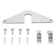 thumbnail image 2 of Hose Bib Spigot Mounting Plate Aluminum Triangle Faucet Mounting Plate for Indoor Outdoor New Old Faucets, 2 of 5