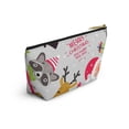 thumbnail image 4 of Santa & Friends Christmas Holiday Gift Ideas Pouch Makeup Bag Cosmetic Bag, 4 of 6