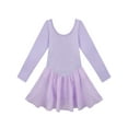 thumbnail image 1 of IEFIEL Girls Long Sleeve Ballet Dress Dance Skirt Leotard (Little Girls & Big Girls), 1 of 3