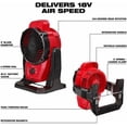thumbnail image 3 of For Milwaukee 48-22-8342 PACKOUT Compact Wall Mounted Tool Storage Basket,Length 7 in Width 9.5 in Height 7 in Weight 1.02 lbs。, 3 of 8