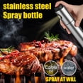 thumbnail image 2 of 2 Pack Oil Sprayer 135ml Stainless Steel Vinegar Dispenser Refillable Spray Bottle for BBQ Roasting Grilling Kitchen Tools, 2 of 7