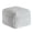 White & Gray, variant on Anji Mountain Cube Geometric Woven Pouf