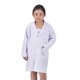 thumbnail image 1 of Bata de laboratorio blanca para niños, manga larga, traje de actuación para médico de escuela primaria, jardín de infantes, bata de laboratorio blanca rosa, 1 of 3