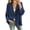 Navy, variant on Edvintorg Women Cardigan Loose Lightweight Long Sleeve Open Front Cardigans Cotton and Linen Fall Clothes for Women White S-2XL