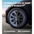thumbnail image 2 of Set of 4 Wheel Covers Hubcaps Sport Style For 2017-2024 Tesla 3 18 inch Wheel Except Highland, 2 of 7