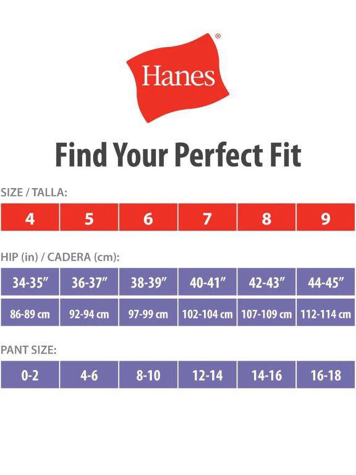 Hanes Women's Super Value Bonus Cool Comfort Cotton Brief Underwear, 6+3 Bonus Pack