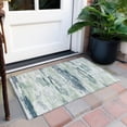 thumbnail image 6 of Addison Rugs Chantille Indoor/Outdoor Transitional Geometric, Abstract Mint Washable Rectangle Rug, 1'8" x 2'6", 6 of 6