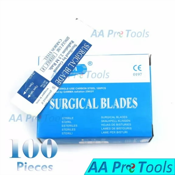 Fyna -Aa Pro: Sterile Carbon Blades #23 100Pk