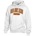 thumbnail image 2 of Men's Comfort Wash  White Ohio Northern Polar Bears Lightweight Fleece Pullover Hoodie, 2 of 3