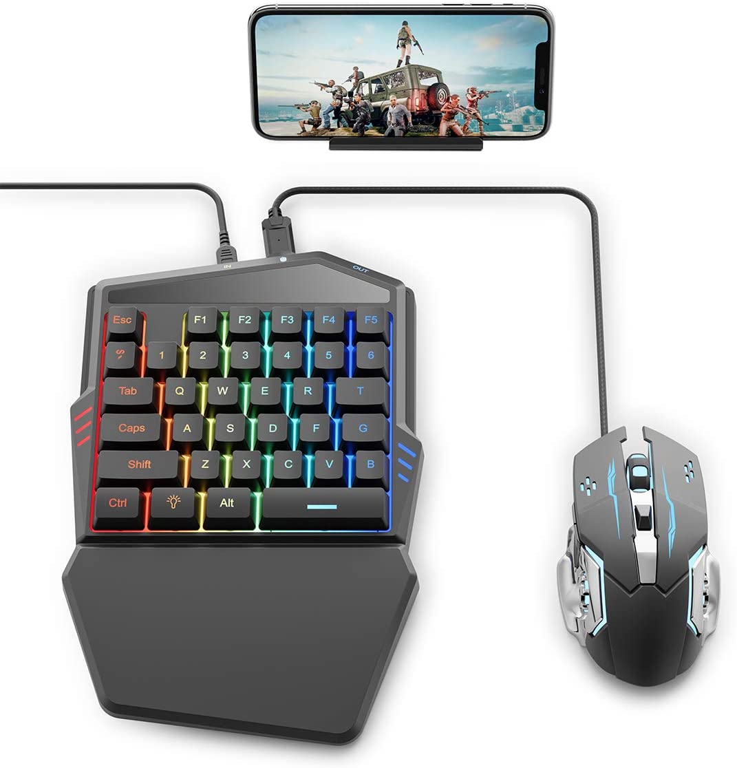 gaming keyboard and mouse combo for mobile