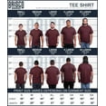thumbnail image 6 of World's Greatest Dad Number 1 Father Men's Graphic T Shirt Tees Brisco Brands X, 6 of 6