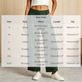 thumbnail image 4 of Women's Cotton Linen Blend Wide Leg Pants High Waisted with Pockets, Casual Loose Flowy Trousers for Summer Commuting Work Beach Capri | VerBelle,Green L, 4 of 9
