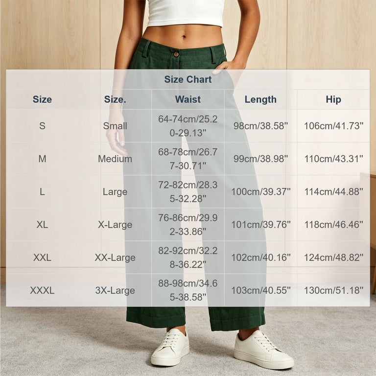 Dxzfnsa Womens Pants Solid Color Wide Leg Beach Pants for Women
