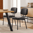 thumbnail image 5 of JOINSUN Mid-century Dining Chairs, Kitchen Chairs Set of 4, Black, 5 of 6