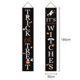 thumbnail image 2 of Halloween Porche Signe Décorations Automne Extérieur Signe Halloween Porte Décorations pour Décoration de Fête Intérieure / Extérieure Pendaison, 2 of 8