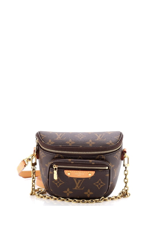 Pre-Owned Bum Bag Monogram Canvas Mini By Rebag