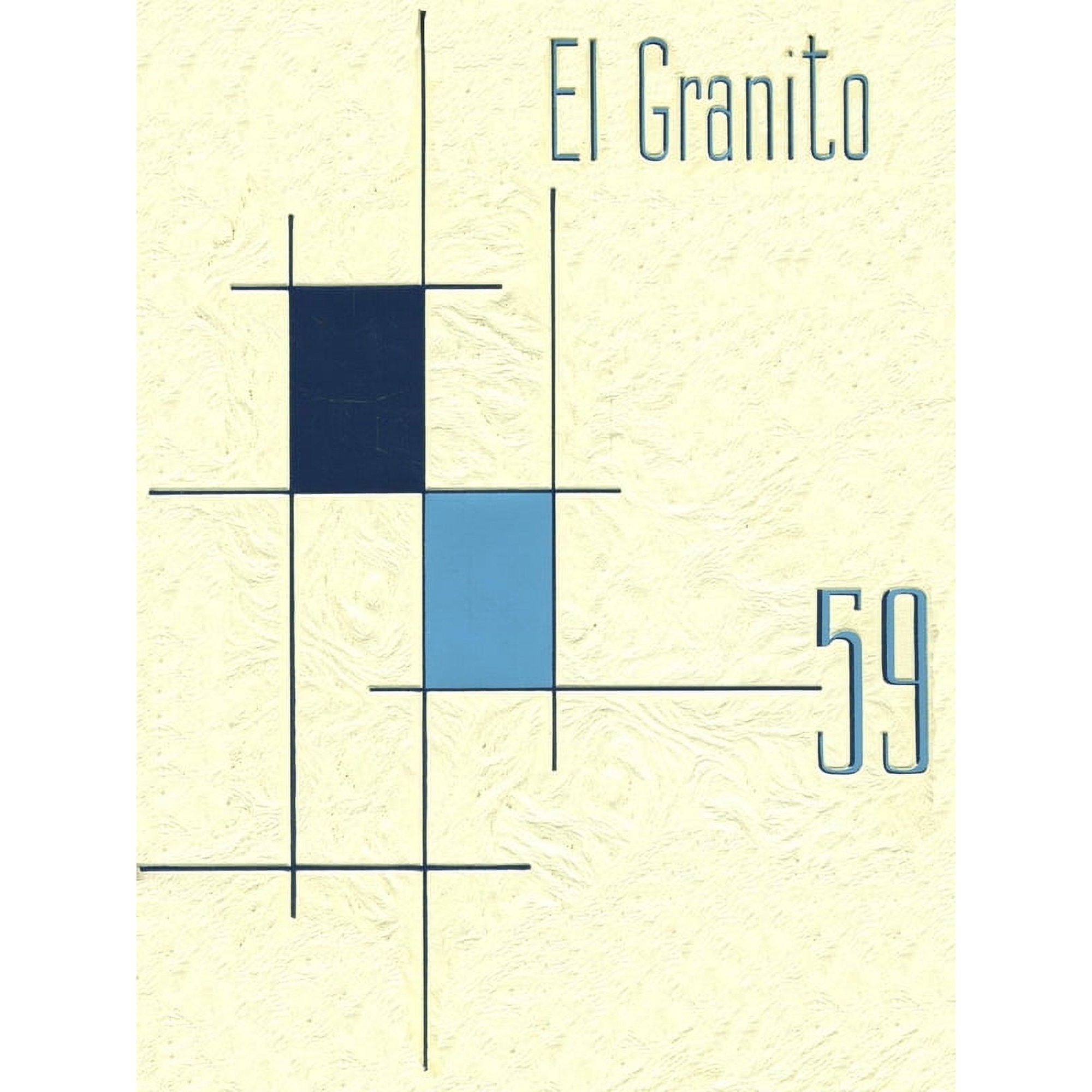 (Custom Reprint) Yearbook: 1959 Porterville Union High School - El Granito Yearbook (Porterville, CA)