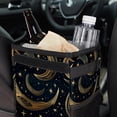 thumbnail image 6 of New Moon Symbol Mini Trash Can for Car: Foldable with Lid, Leak-Proof and Hanging Storage Bag, 6 of 6