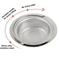 thumbnail image 2 of EcoNesxp Diameter 2 Pack Stainless Steel Kitchen Sink Strainer Rust-Proof Drain Protector Inch With Foldable Handle 5 Inch Pack Stainless Steel Kitchen Sink Strainer, 2 of 5