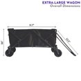thumbnail image 2 of Impact Canopy Chariot Utilitaire Pliant et Rabattable, Chariot Extra-Grand avec Roues Tout-Terrain, Noir, 2 of 2