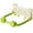 Green, variant on No-Drill Foldable Multi-Functional Hook Storage Rack, Green, 24*22 Cm