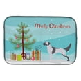 thumbnail image 1 of Carolines Treasures BB2899DDM English Setter Merry Christmas Tree Dish Drying Mat, 1 of 3