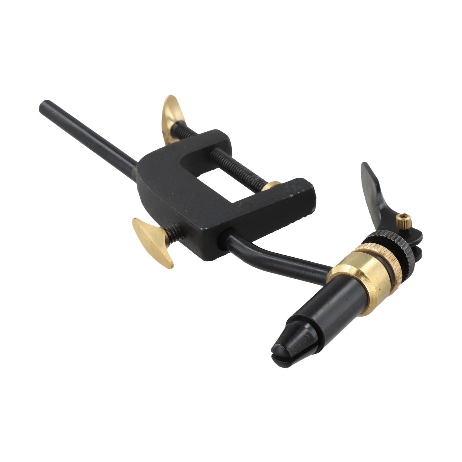 CENL Fly Tying Vise Tool Safety Holding Fishing Hook C-clamp Tying Vise With Steel Hardened Jaw Fly Fishing Tackle Kit Accessories