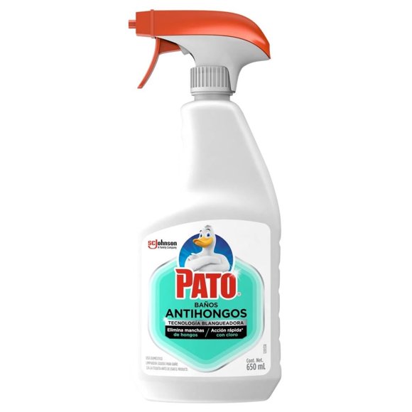 Limpiador Líquido para Baño Pato Antihongos con Cloro 650mL