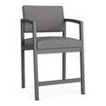 thumbnail image 1 of Lenox Chaise Haute pour Réception et Salle d'Attente en Acier / Acier Charbon / Gris Pâle, 1 of 5