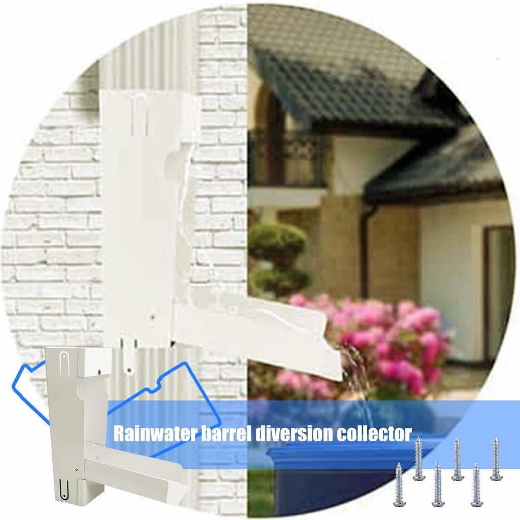 Heavy Duty Metal Rainwater Catcher System Low Maintenance Design for 3x4inch