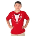thumbnail image 5 of Vintage Formal Bachelor Party Tuxedo Boys Kids T Shirt Tees Tops Teen Brisco Brands M, 5 of 6
