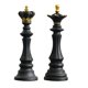 thumbnail image 1 of 2 piezas de resina piezas de ajedrez escultura Chessmen ornamento estatuil Decoración, 1 of 8