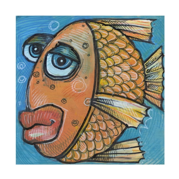 Tim Nyberg 'Fish 4 2019' Canvas Art
