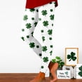 thumbnail image 2 of Bjutir Compression Leggings For Women St Patricks Day Print Women Print Tights Leggings Control Yoga Sport Leggings For Women High Waisted Leggings, 2 of 4