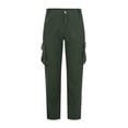 thumbnail image 3 of Weiqiqre Mens Work Pants Relaxed Straight Fit Men Outdoor Work Trousers with Pockets, 3 of 3