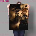 thumbnail image 1 of Cuadro de la bruja de madera Steampunk, arte Vintage de pared, pintura en lienzo, decoración del hogar, póster de bruja mágica gótica y chamán, impresiones sin marco, 1 of 4
