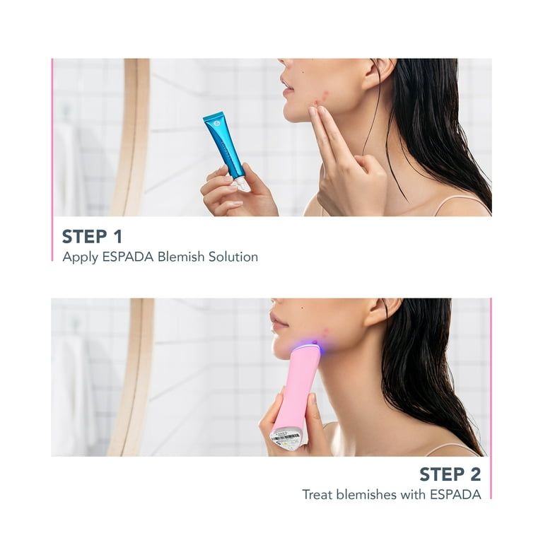 FOREO ESPADA 2 Blue LED Light 30-sec Acne Treatment - Pearl Pink