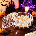 thumbnail image 6 of Cififendec Thanksgiving Pumpkin Shaped Glass Candy Jar with Lid, Clear Storage Bowl for Harvest Holiday Dessert Table Arranging, 5.7"×4.72", 6 of 9