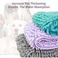 thumbnail image 2 of Super Shammy Microfiber Chenille Dog Towel With Hand Pocketspurlpe, 2 of 3