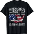thumbnail image 2 of 100% Cotton Patriotic Christian Devotee God Christianity US Flag Jesus T-Shirt, 2 of 5
