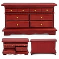 thumbnail image 4 of Miniature Cabinet, Simulate Dollhouse Cabinet, Durable Reliability For Doll House, 4 of 8