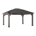 thumbnail image 4 of SUNJOY Gazebo Mosquito Netting for 13 ft. × 15 ft. Wooden Gazebos, 4 of 5