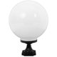 thumbnail image 1 of Pantalla de repuesto para lámpara de globo acrílico, accesorio de iluminación exterior, pantalla de lámpara de jardín exterior, pantalla de lámpara redonda acrílica de repuesto E27, 1 of 8