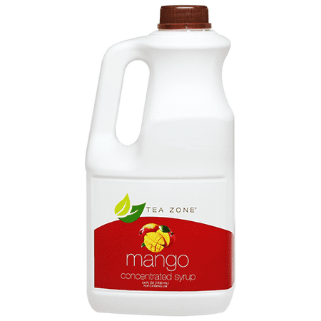 Tea Zone MANGO Concentrated Real Fruit Juice Syrup 64 Fl.