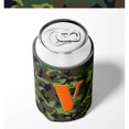 thumbnail image 4 of Letter V Monogram - Camo Green Can or Bottle Hugger, 4 of 5