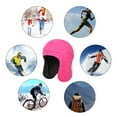 thumbnail image 4 of comerut Winter Sports Hat Windproof Ear Protection Thick Warm Cold Resistant Unisex Outdoor Skiing Skating Adult Hat, 4 of 7