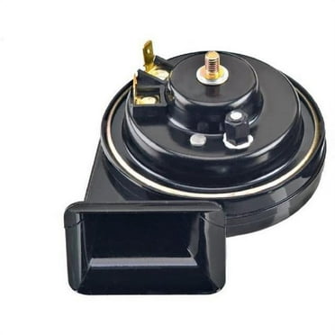 Wolo 310-2T Electric Horn Loud One- Universal Replacement Low Tone Horn, Two (2) Terminal 12-Volt